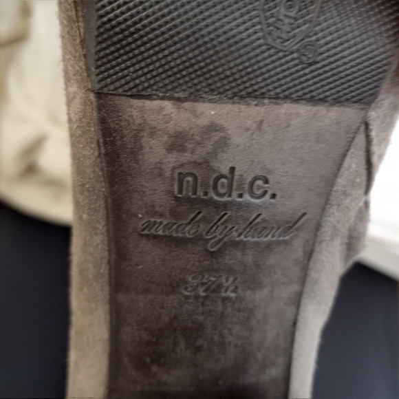 Final Sale - N.D.C. Gray Suede Ankle Boots - Picture 3 of 8